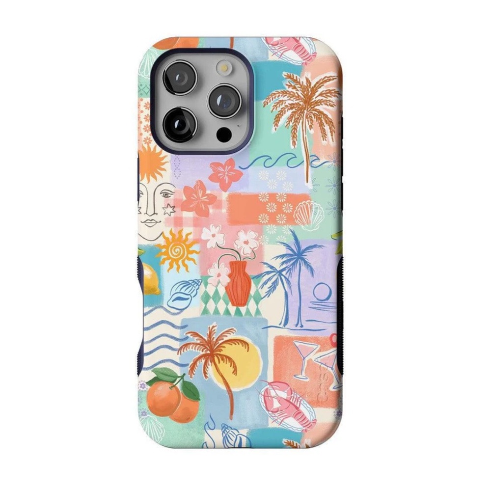 NEW - Casely | Tropical Heat Beachy Collage Case